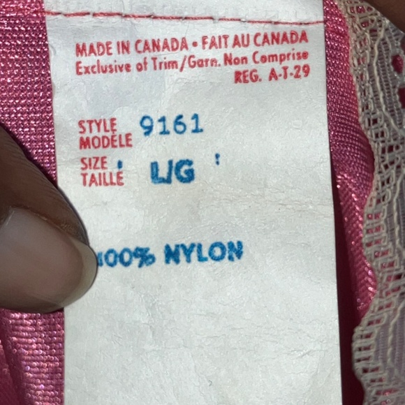 Vintage pink with lace robe - Picture 13 of 14